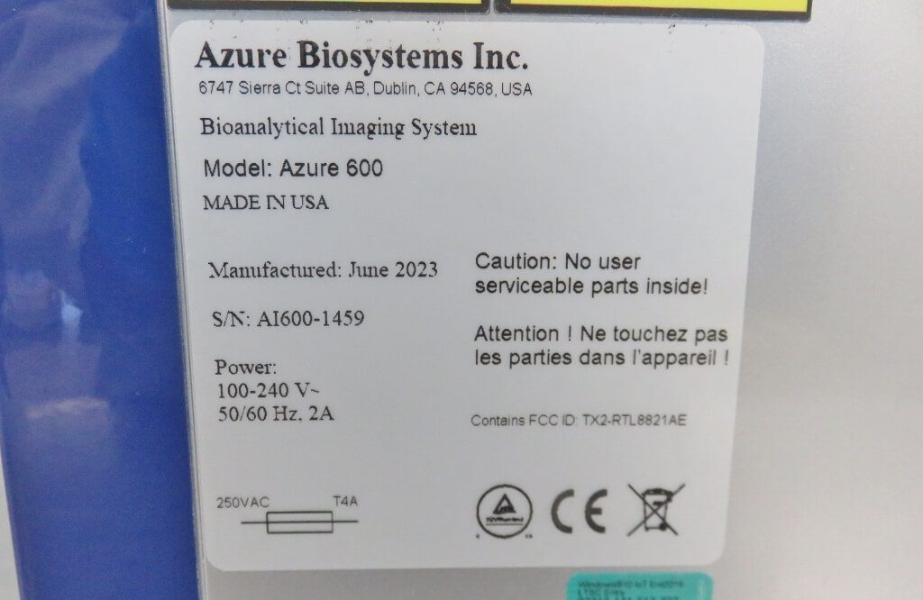 Azure Biosystems Imager The Lab World Group