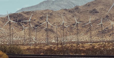 Wind Turbines in the dessert