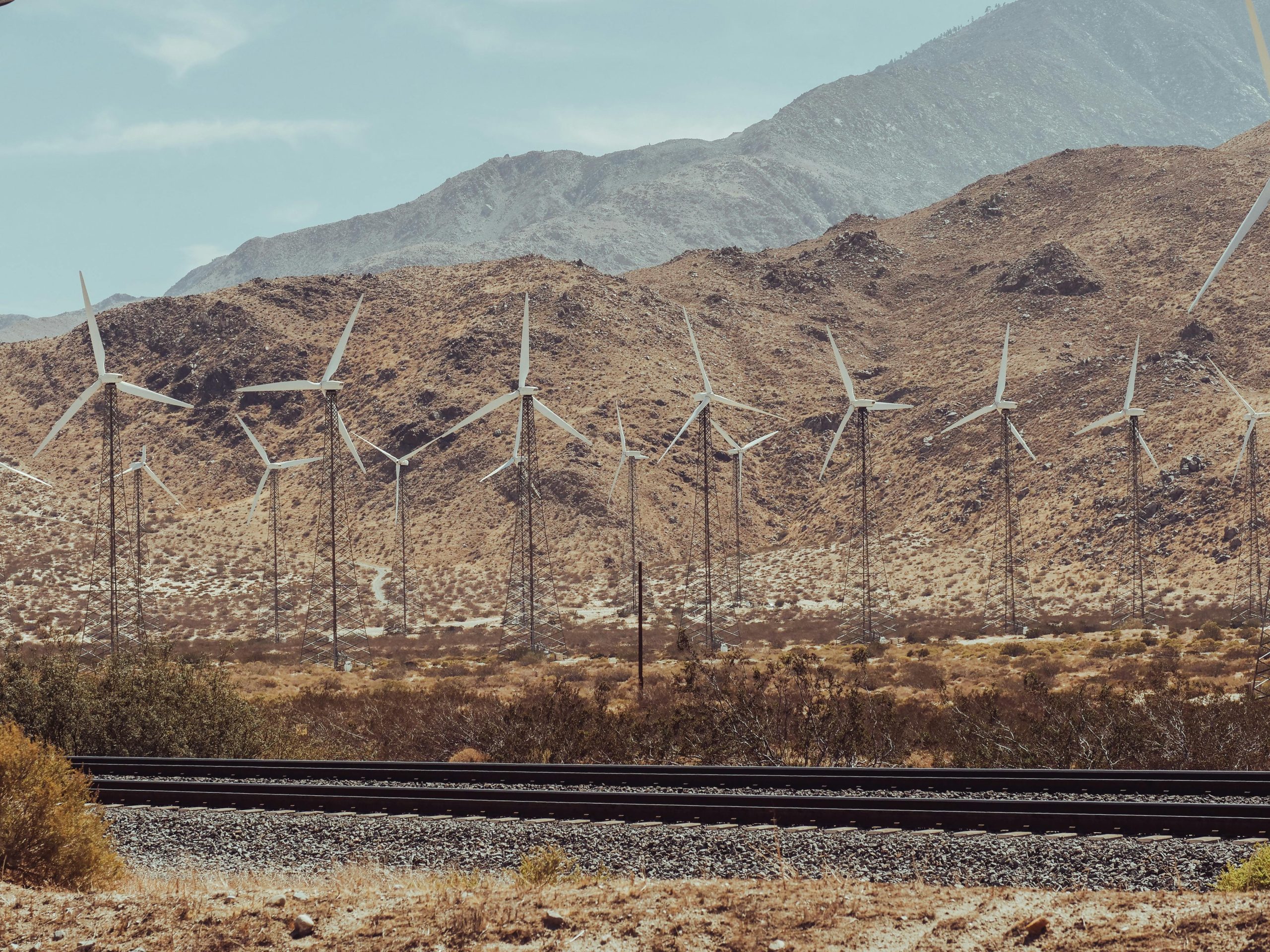 Wind Turbines in the dessert