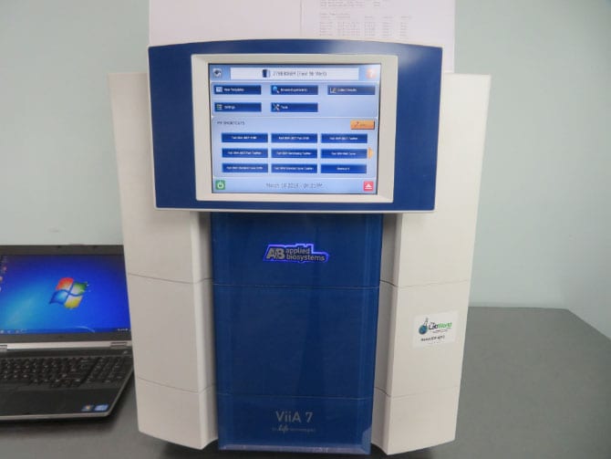 ABI ViiA 7 qPCR System with 96 Well Fast Block