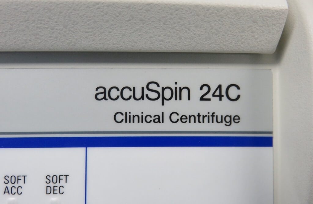 Fisher Scientific Accuspin 24C Clinical Centrifuge