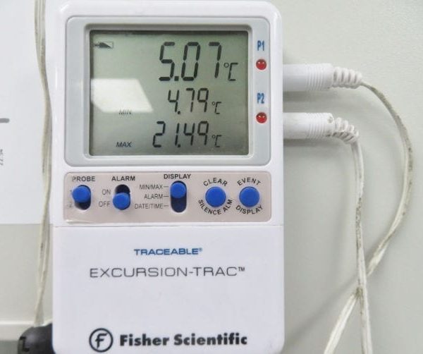 Refrigerator Temperature Monitoring at Thomas Scientific