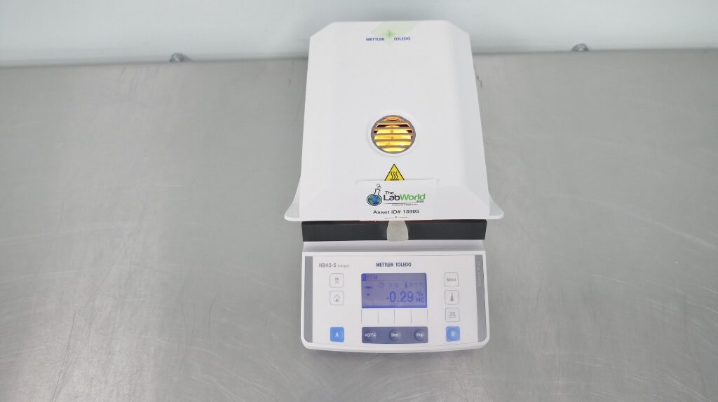 Mettler Toledo Moisture Analyzer HB43S The Lab World Group