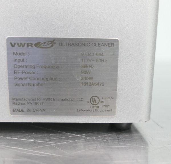 VWR® Ultrasonic Cleaners