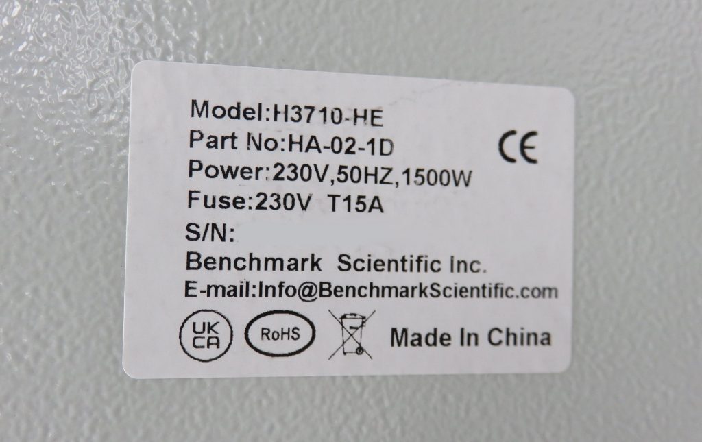 Benchmark Hot Plate - The Lab World Group