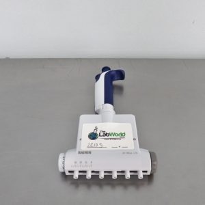 Rainin multichannel pipette with adjustable spacer video 22103