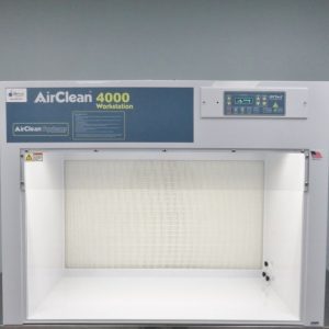 Airclean laminar flow hood video